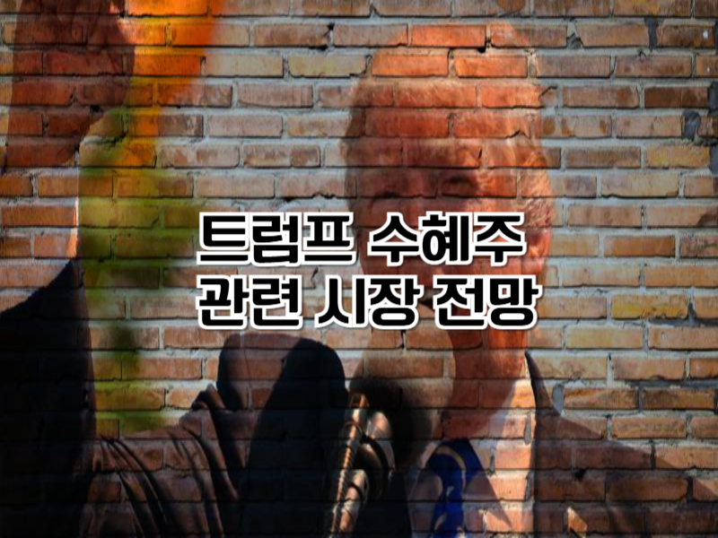 트럼프 수혜주 관련 시장 전망