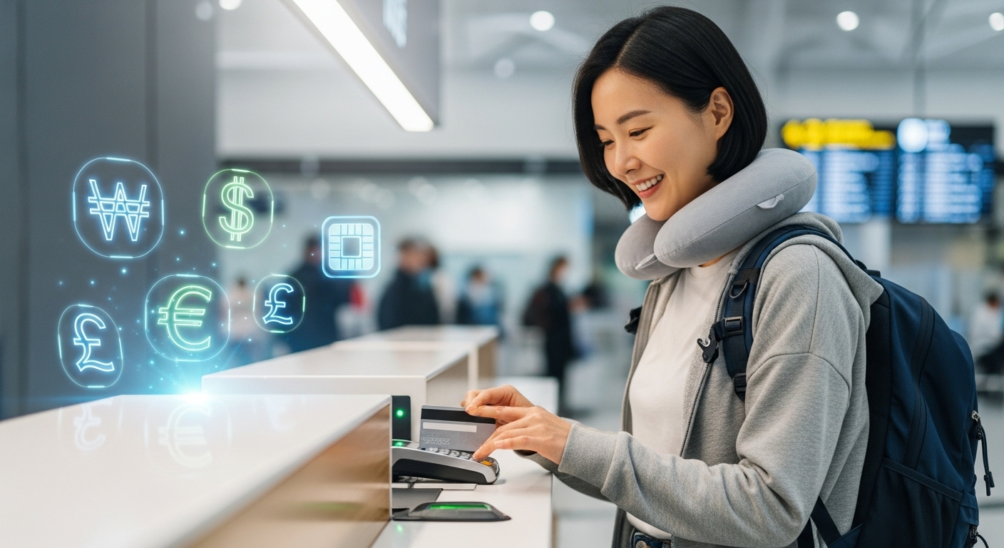 카드사별 해외결제 방식 비교 표 정리