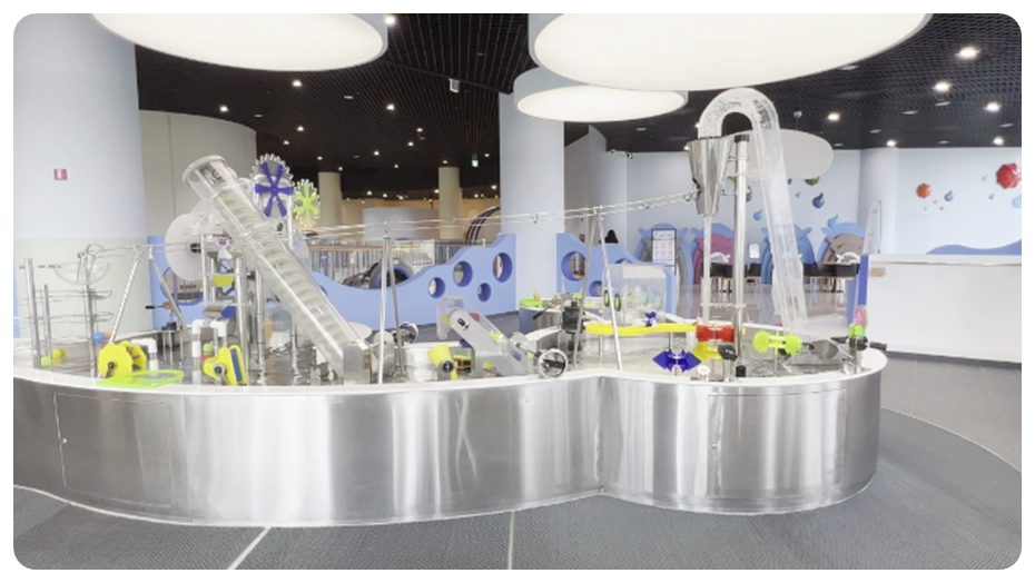 서울물재생체험관 내부