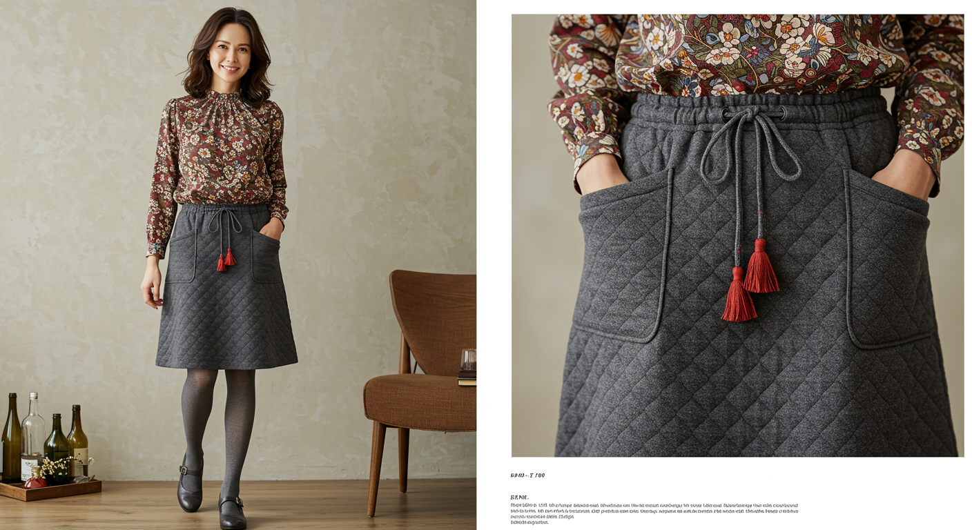 중년 여성 패션