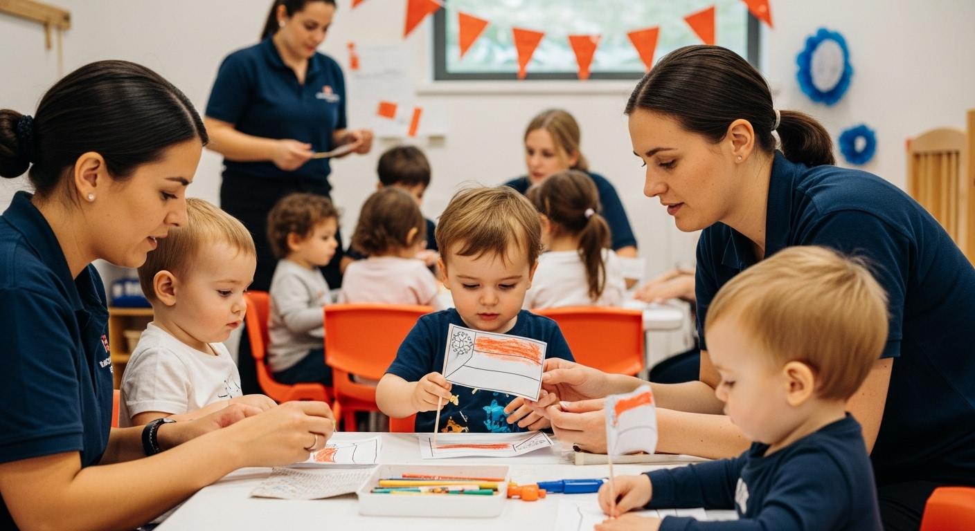 광복절 행사 어린이집