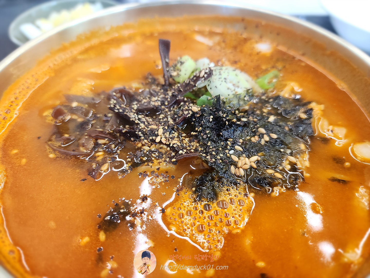 장칼국수