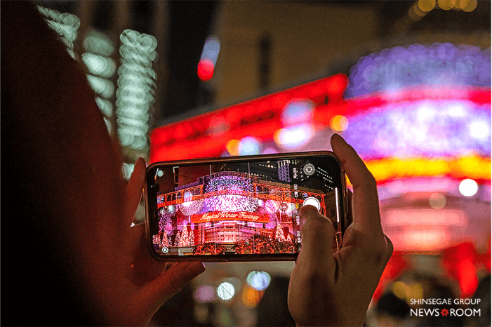 신세계백화점-본점-크리스마스-이벤트-파사드-미디어월-인증샷성지-인증샷맛집-관람팁-명당위치-안내