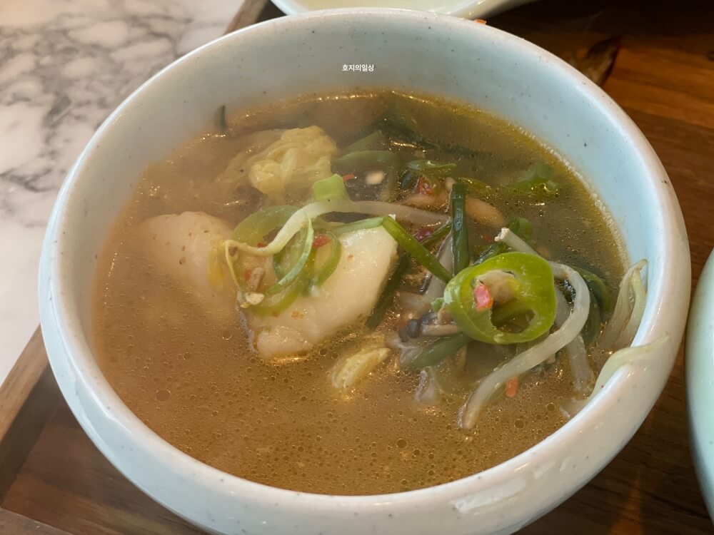 이천 쌀밥 한정식 맛집 미곡반상 - 닭고기 전골 한 그릇