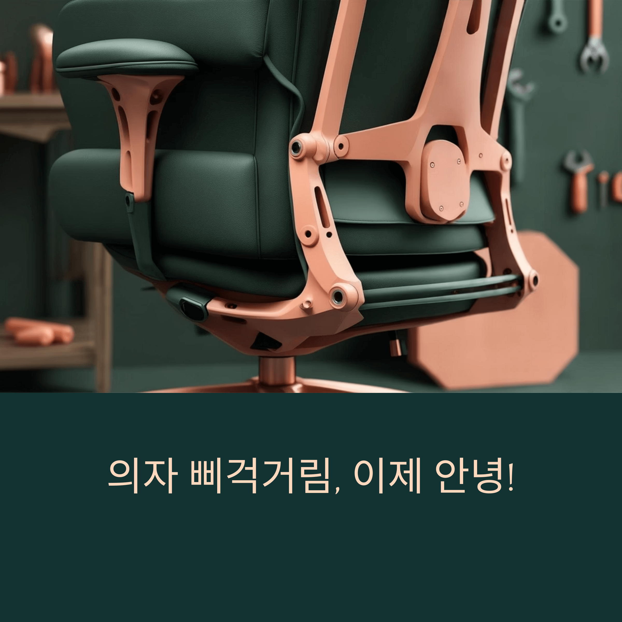 의자 삐걱거림 원인과 해결법