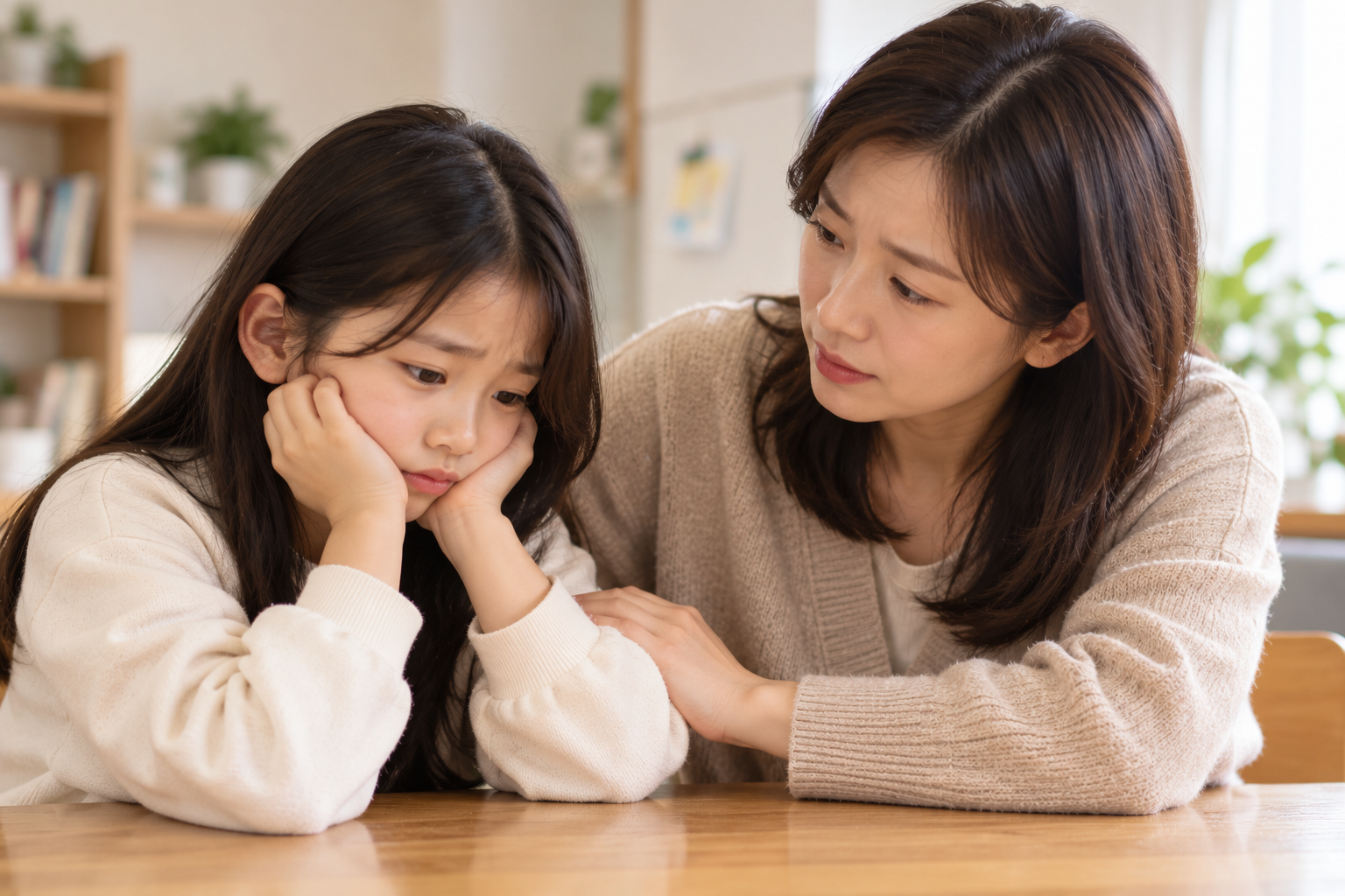 엄마의 따뜻한 위로