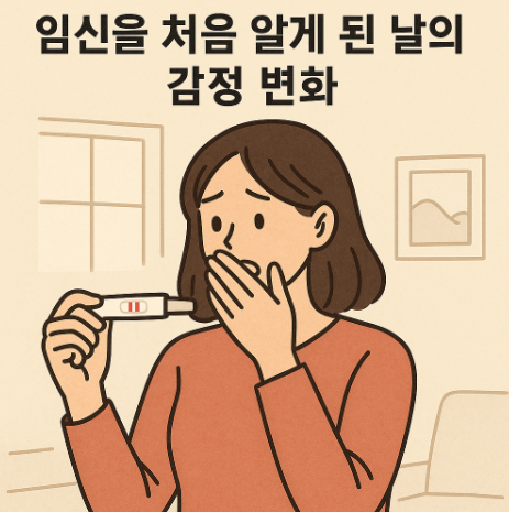 임신을 처음 알게 된 날