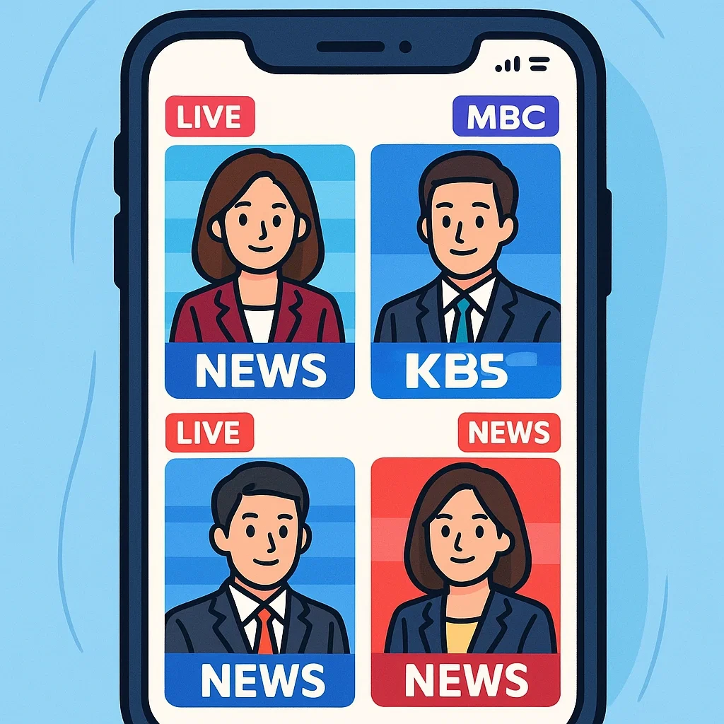 실시간 뉴스 시청 방법 총정리