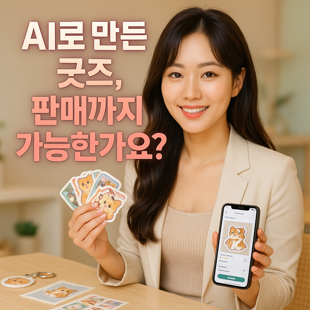 AI 굿즈 제작부터 판매까지 완벽 가이드
