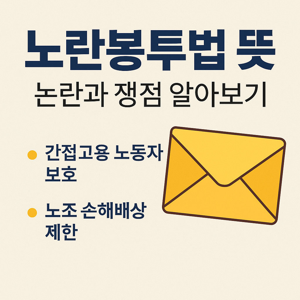 노란봉투법 뜻