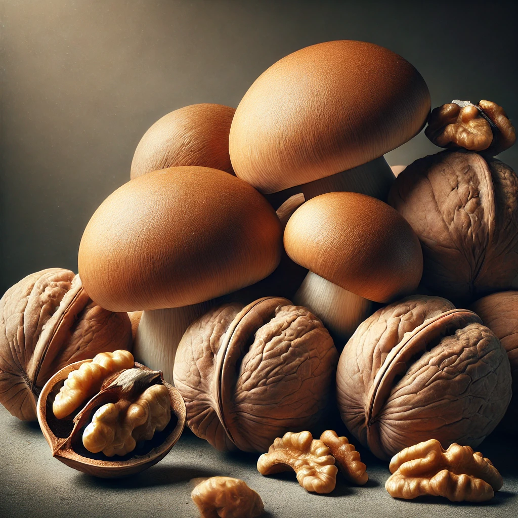 버섯과-호두
