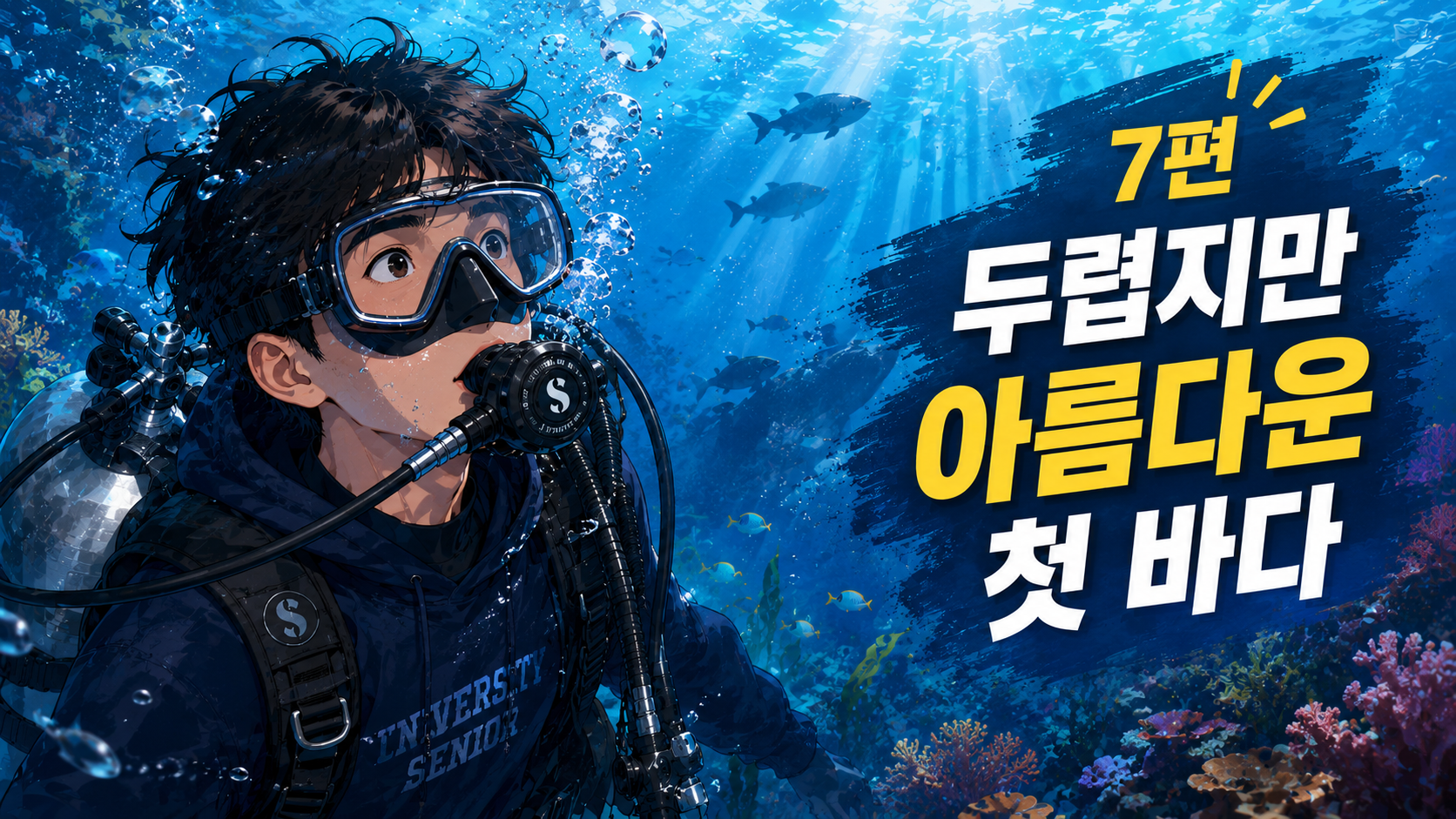 스쿠버 다이빙 자격증 로드맵 7편 설명 이미지