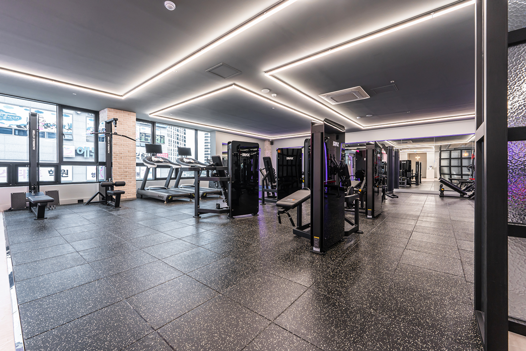 헬스장내부인테리어