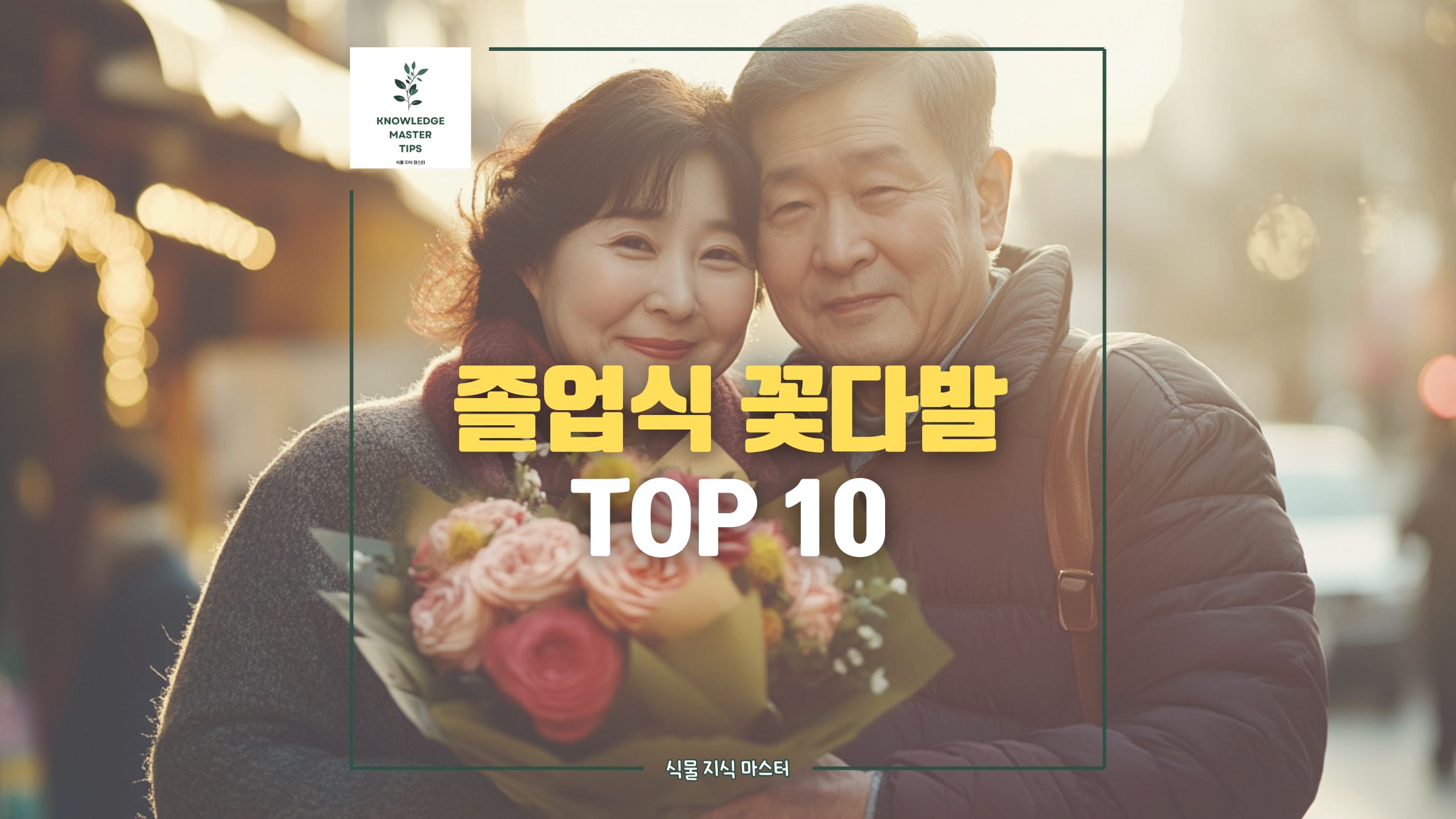 졸업식 꽃다발 TOP10, 의미있는 꽃말로 선물하세요