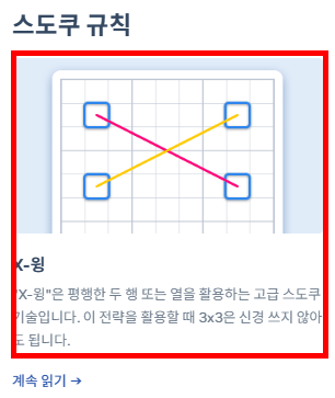 스도쿠 푸는요령 알아보기
