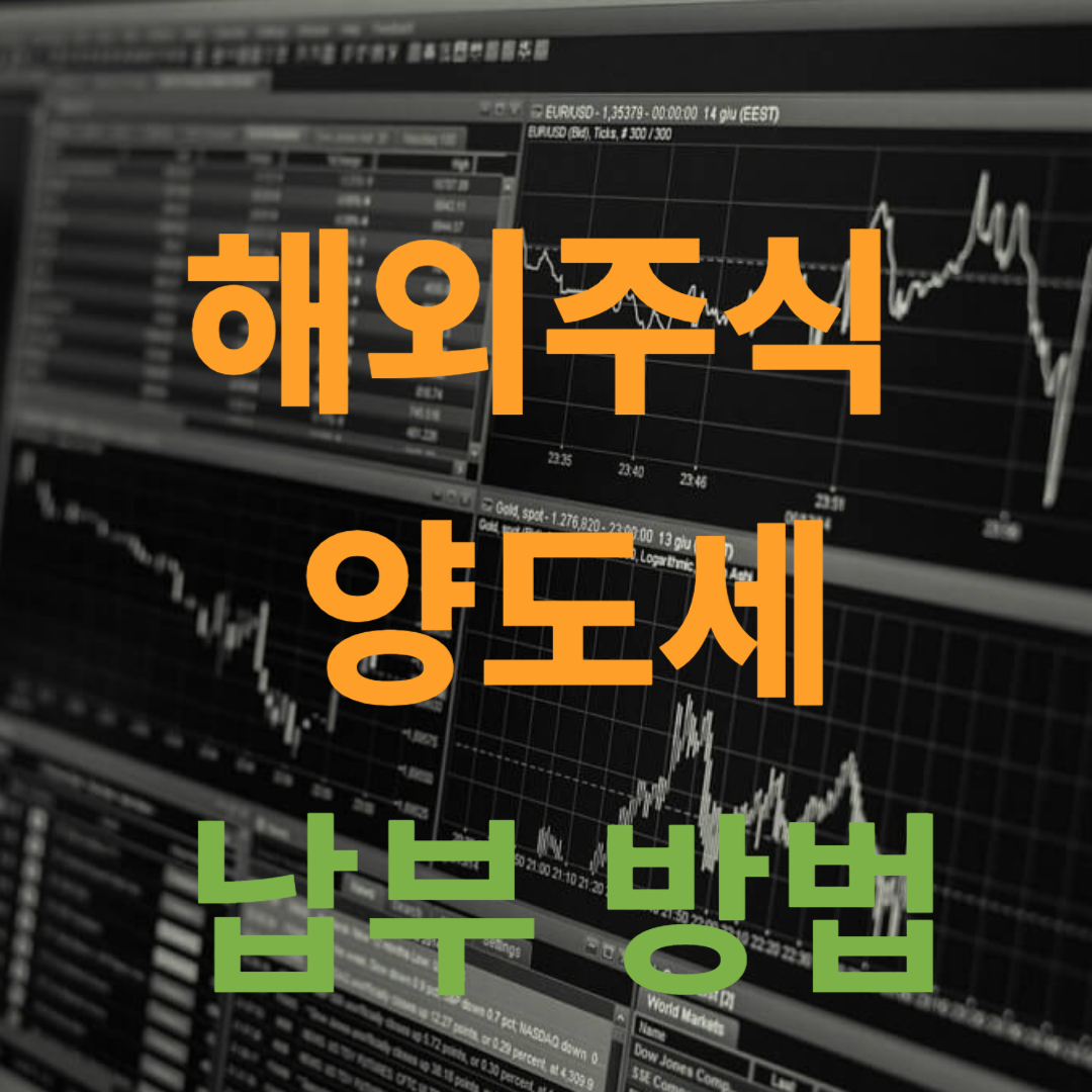 해외 주식 양도소득세 납부