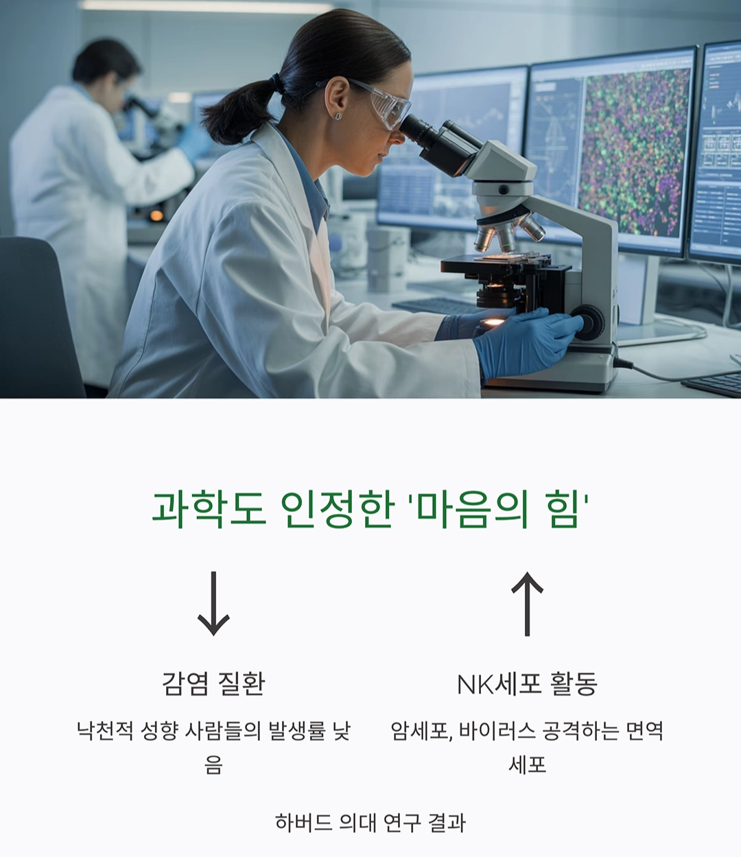 긍정적 마인드가 면역력에 주는 놀라운 효과