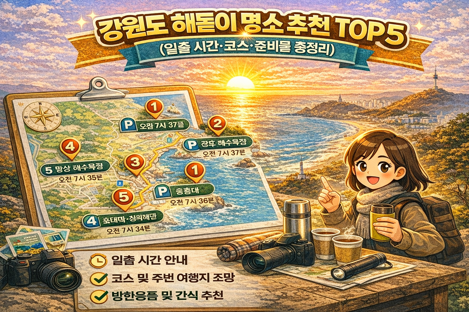 강원도 해돋이 명소 관련 사진