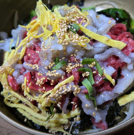 생생정보 홍경민 함평 생고기 육회비빔밥 낙지탕탕이 맛집(믿고 떠나는 스타의 고장)