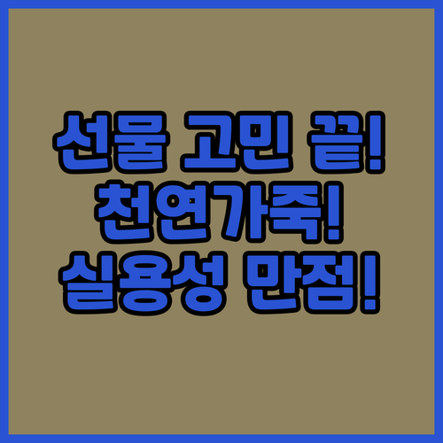 부모님 선물용 다이어리 케이스 5종 ..