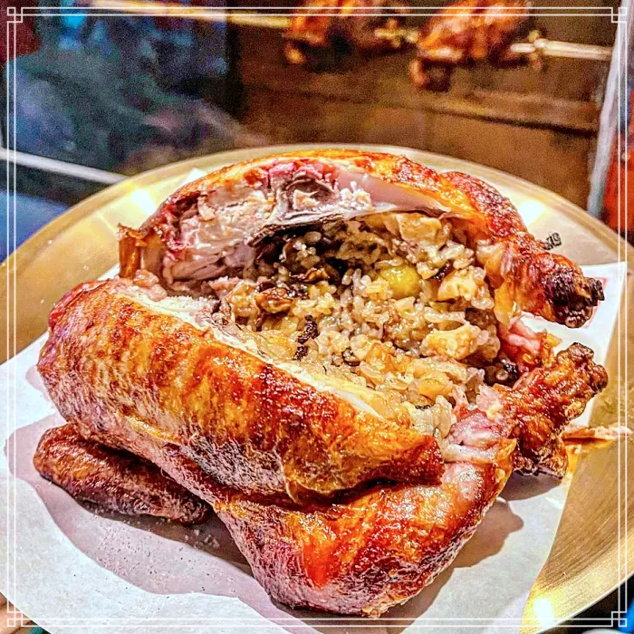 신당 중앙시장 맛집 참나무 능이 장작구이, 닭고기 모듬전