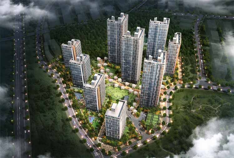 원당 2구역 조감도