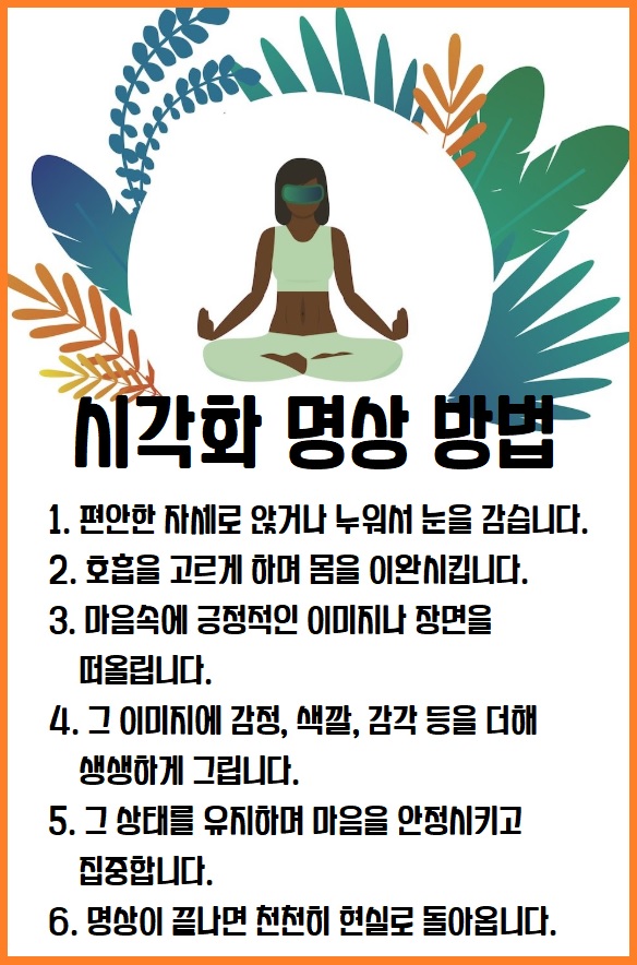 시각화 명상 방법