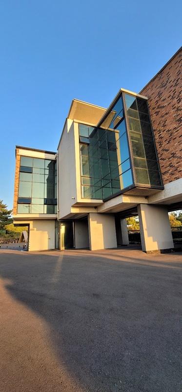 마루 호텔 뒤편