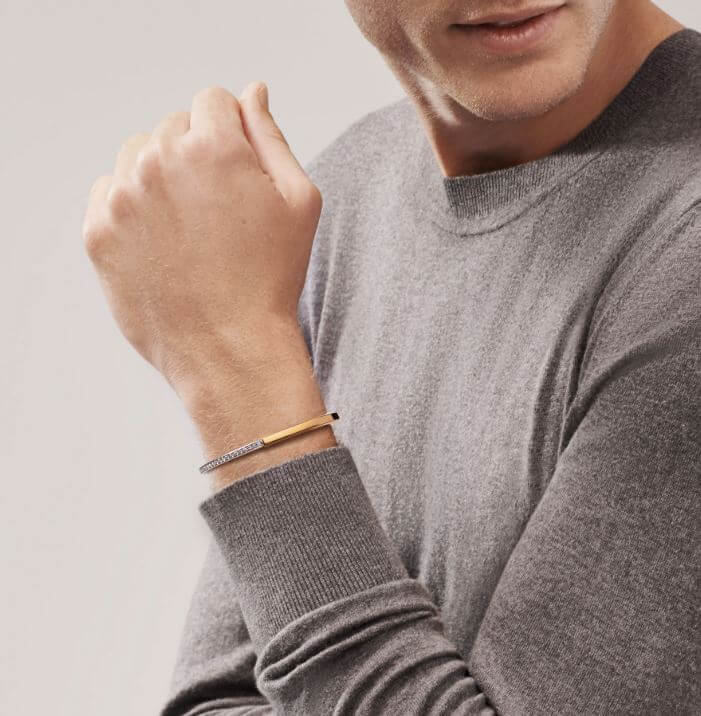 티파니 락 팔찌