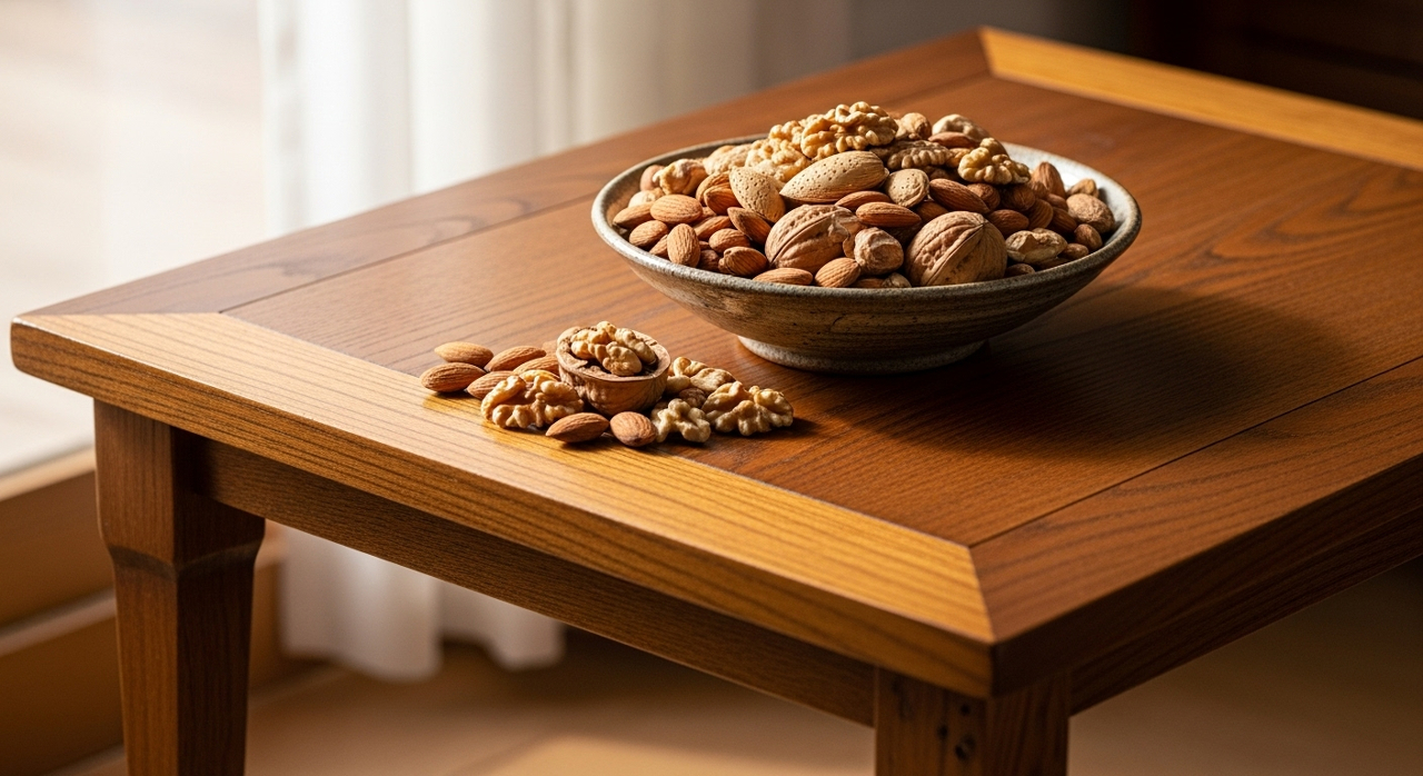 비타민E 풍부한 아몬드와 호두