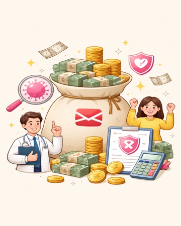 우체국 암보험 암진단금 지급 기준 설명3