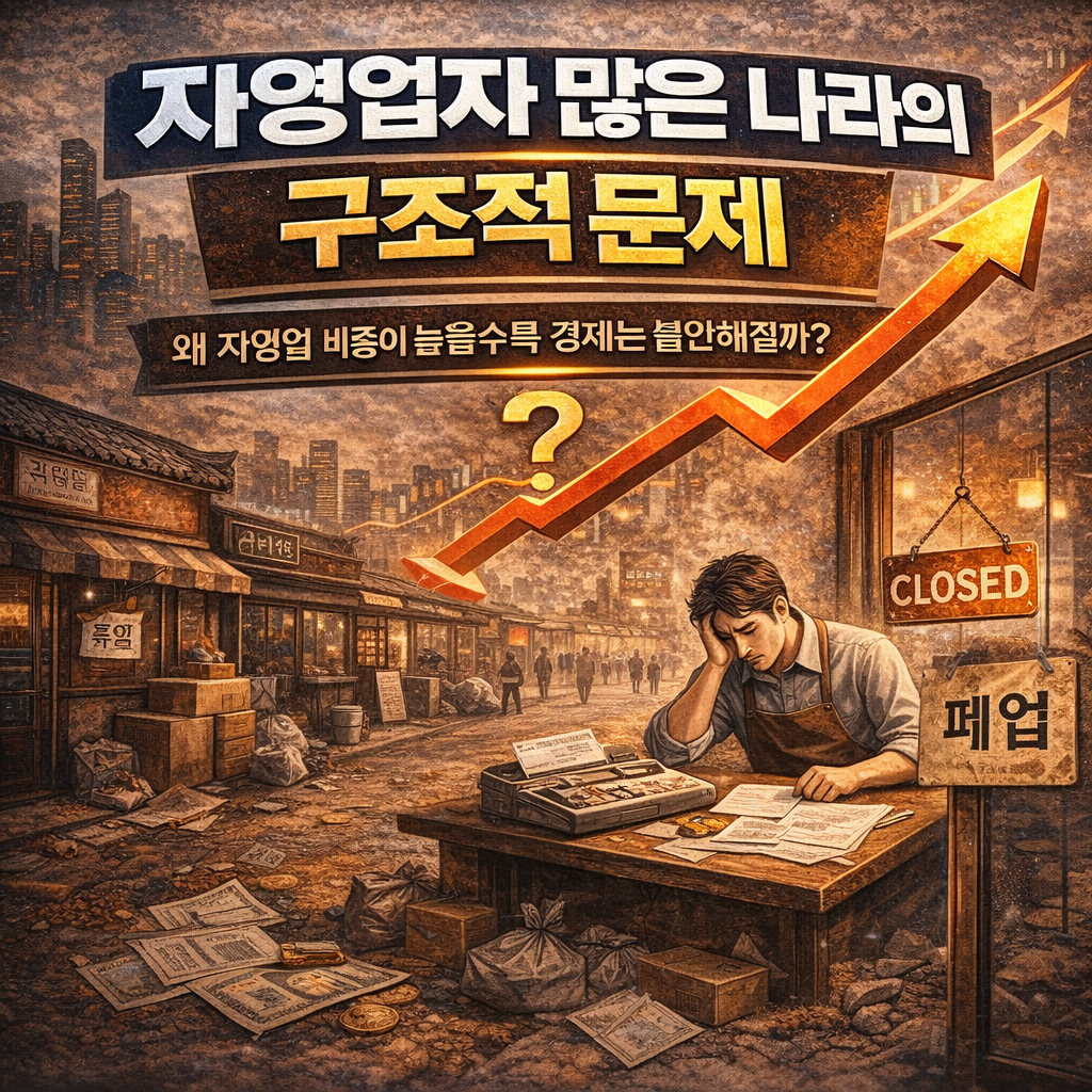 자영업자가 많은 나라의 구조적 문제