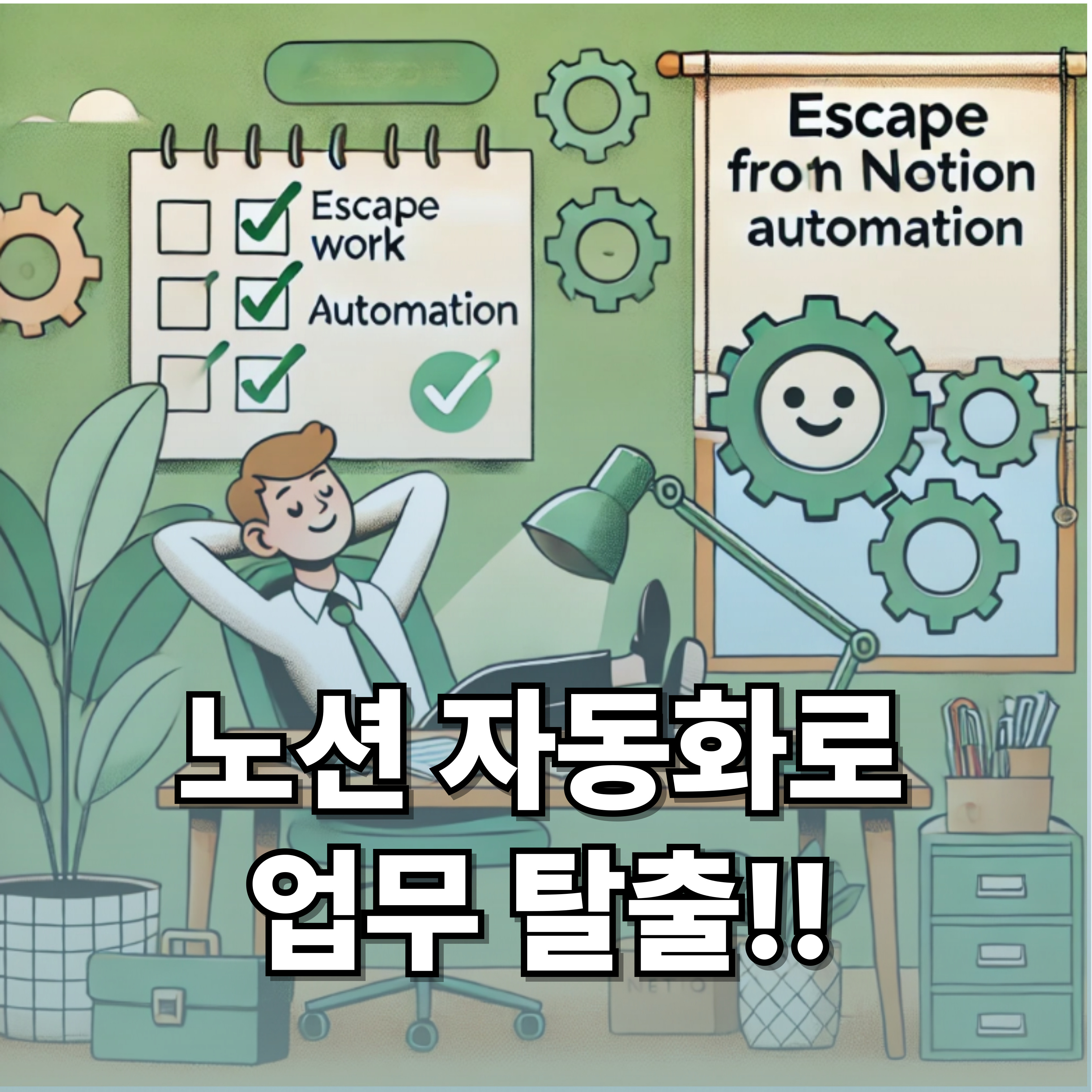 노션 자동화로 업무탈출!