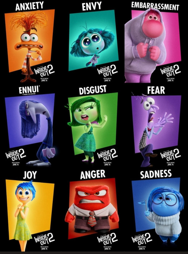 Inside out 2 movie poster