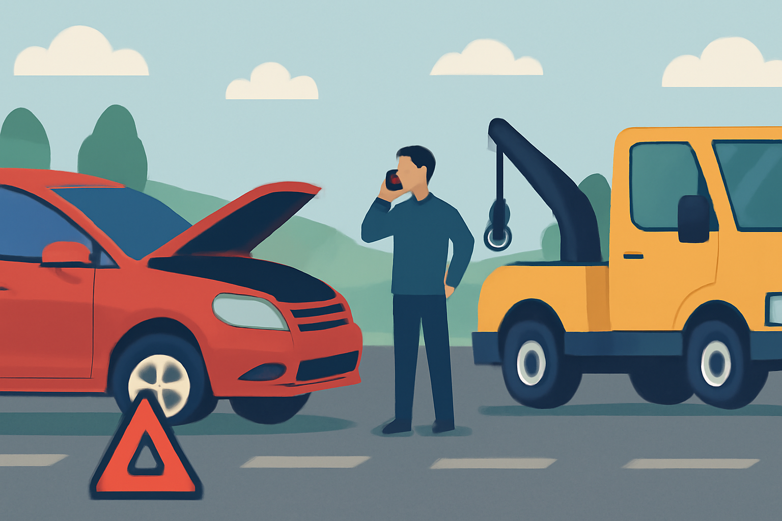 보험사 긴급출동 서비스 완전정복｜무료 횟수&middot;견인 거리&middot;이용방법 최신정리 관련 사진