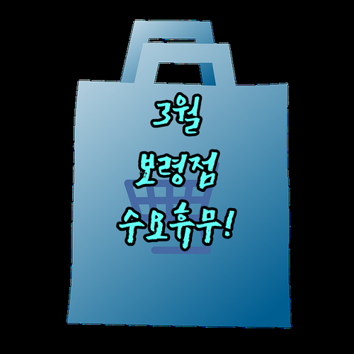 홈플러스 보령점 2026년 3월 수요..