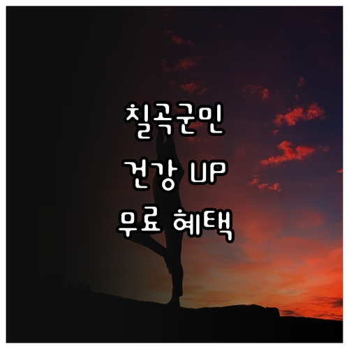 칠곡군 2025 모바일 헬스케어: 건..