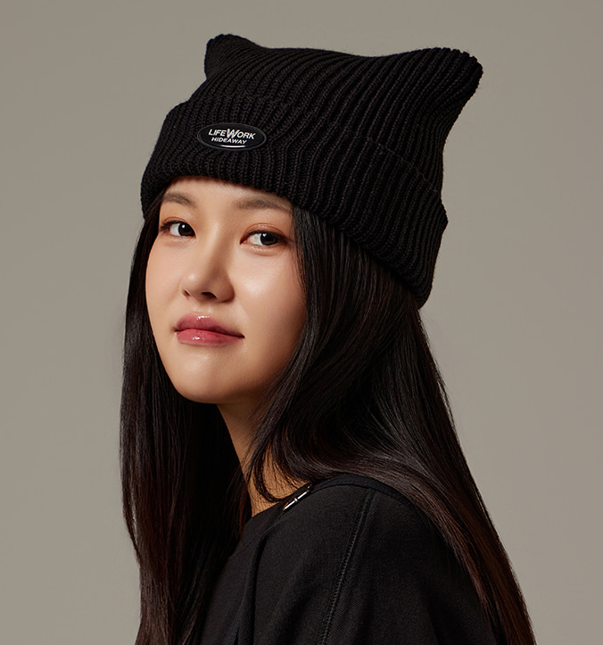 라운드 와팬 캣 비니