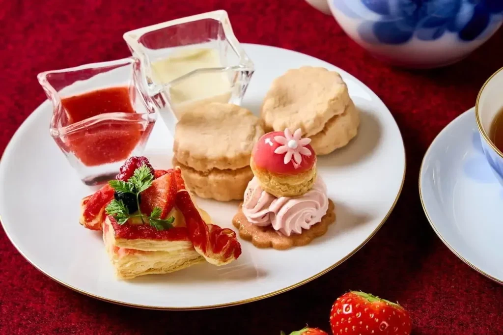 이치고의 애프터눈 티 루쥬 : 웨스틴 미야코 호텔 교토2