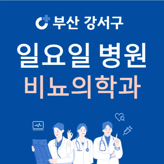 부산-강서구-일요일-비뇨기과-진료하는곳-주말에-문여는-강서구-24시간-비뇨의학과-병원-찾기