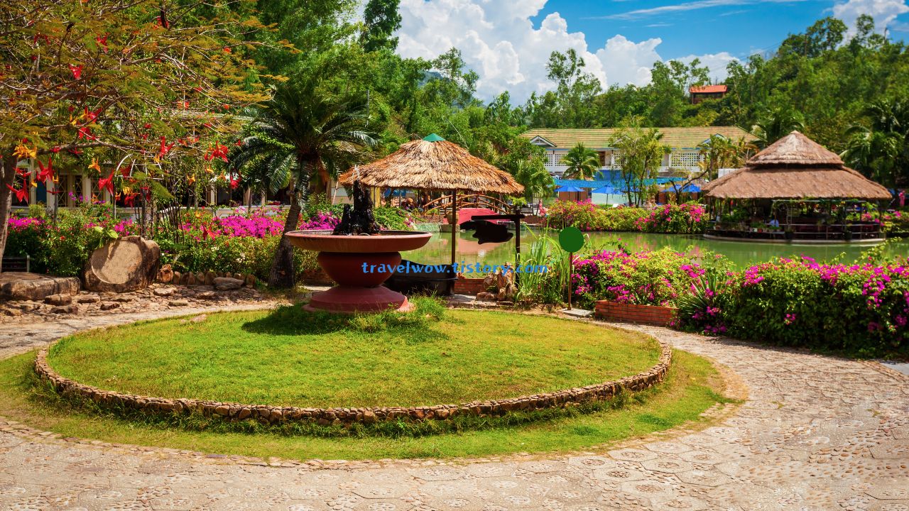 탑바 머드 온천