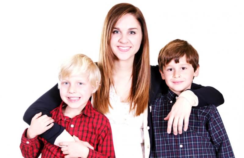 아이-두명과-엄마