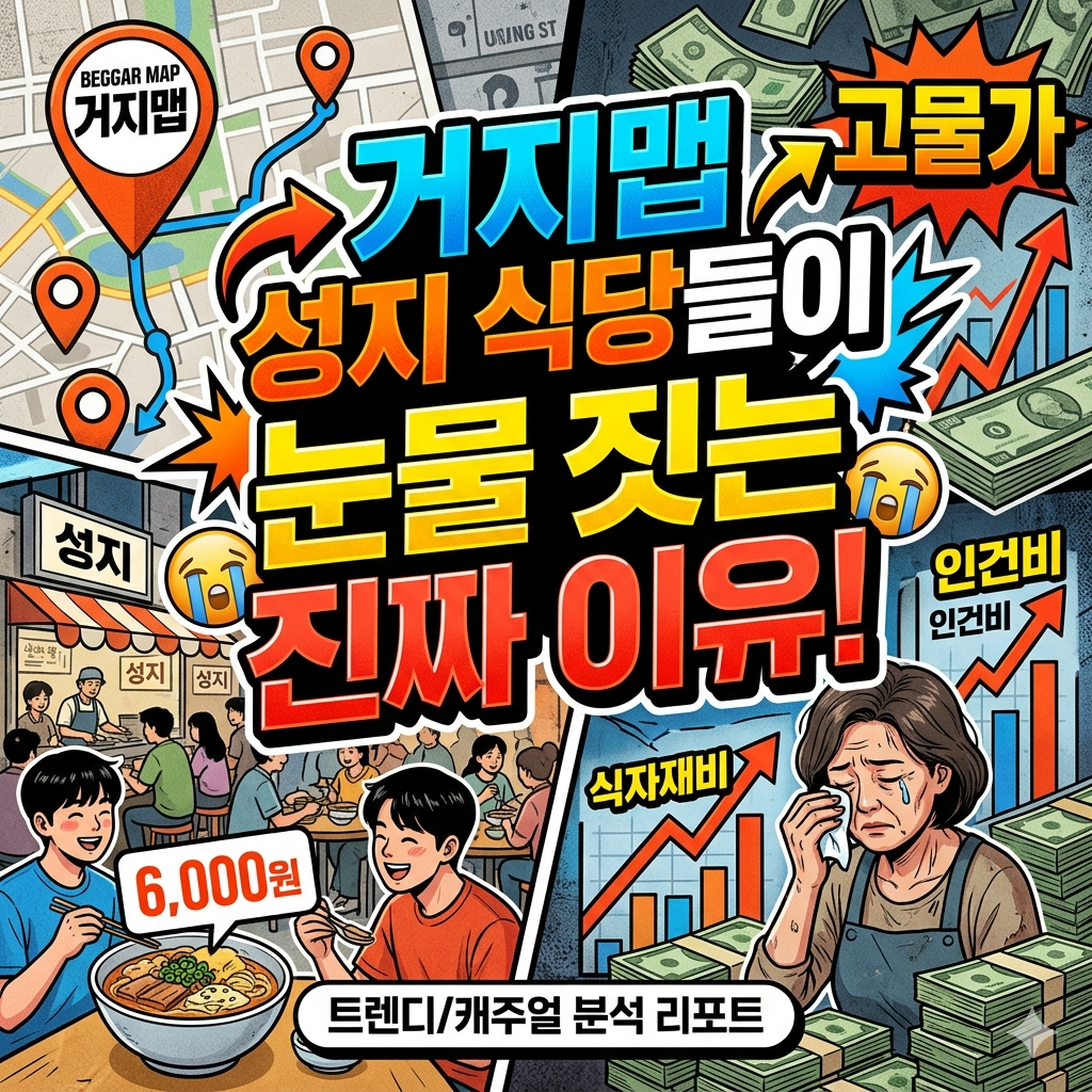 거지맵_성지식당_비애