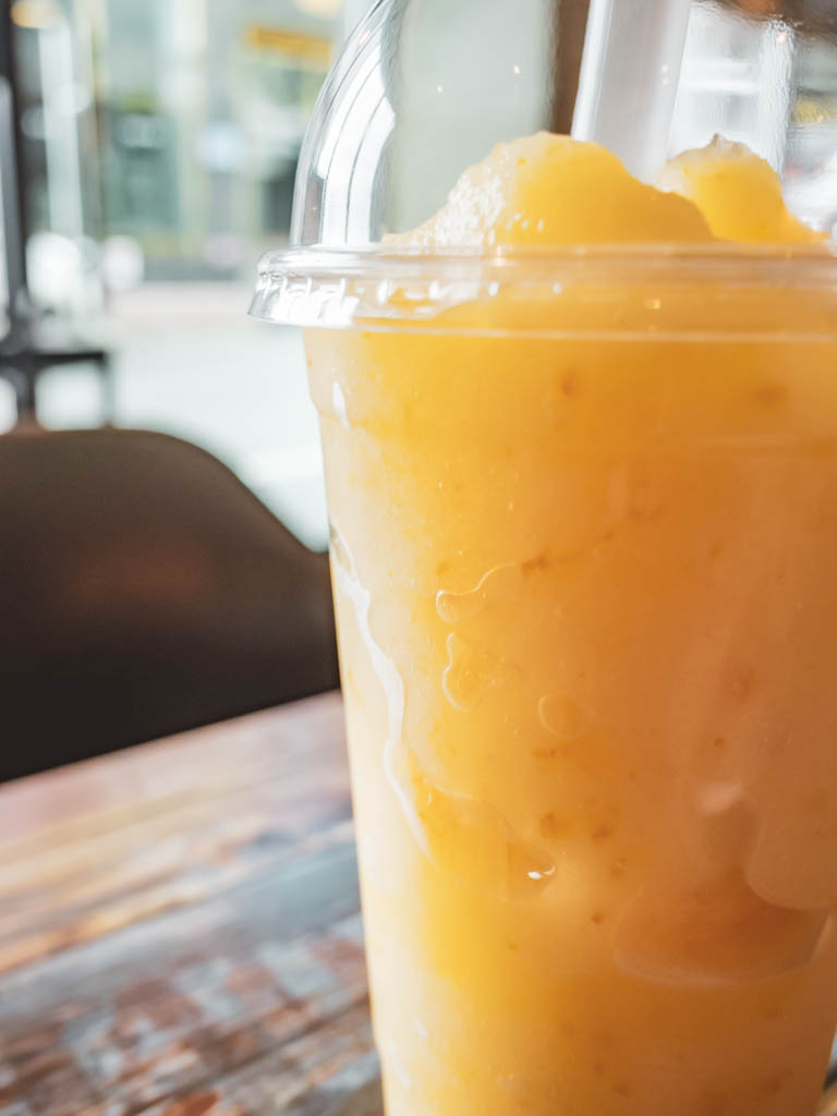 유자스무디-울릉도카페추천