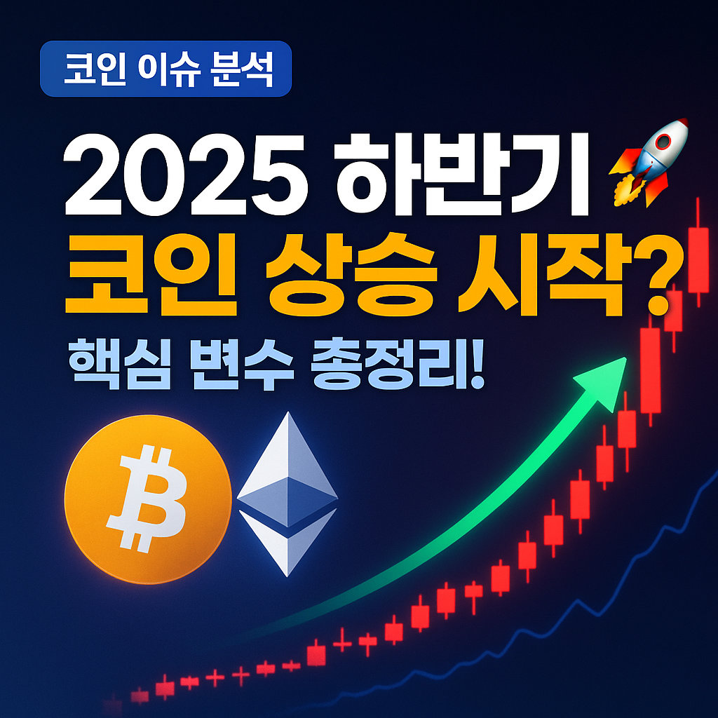 2025년 하반기 코인 시장 전망: 비트코인&middot;이더리움, 진짜 랠리는 지금부터?