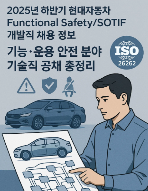 2025년 하반기 현대자동차 채용 정보｜Functional Safety/SOTIF 개발직 모집