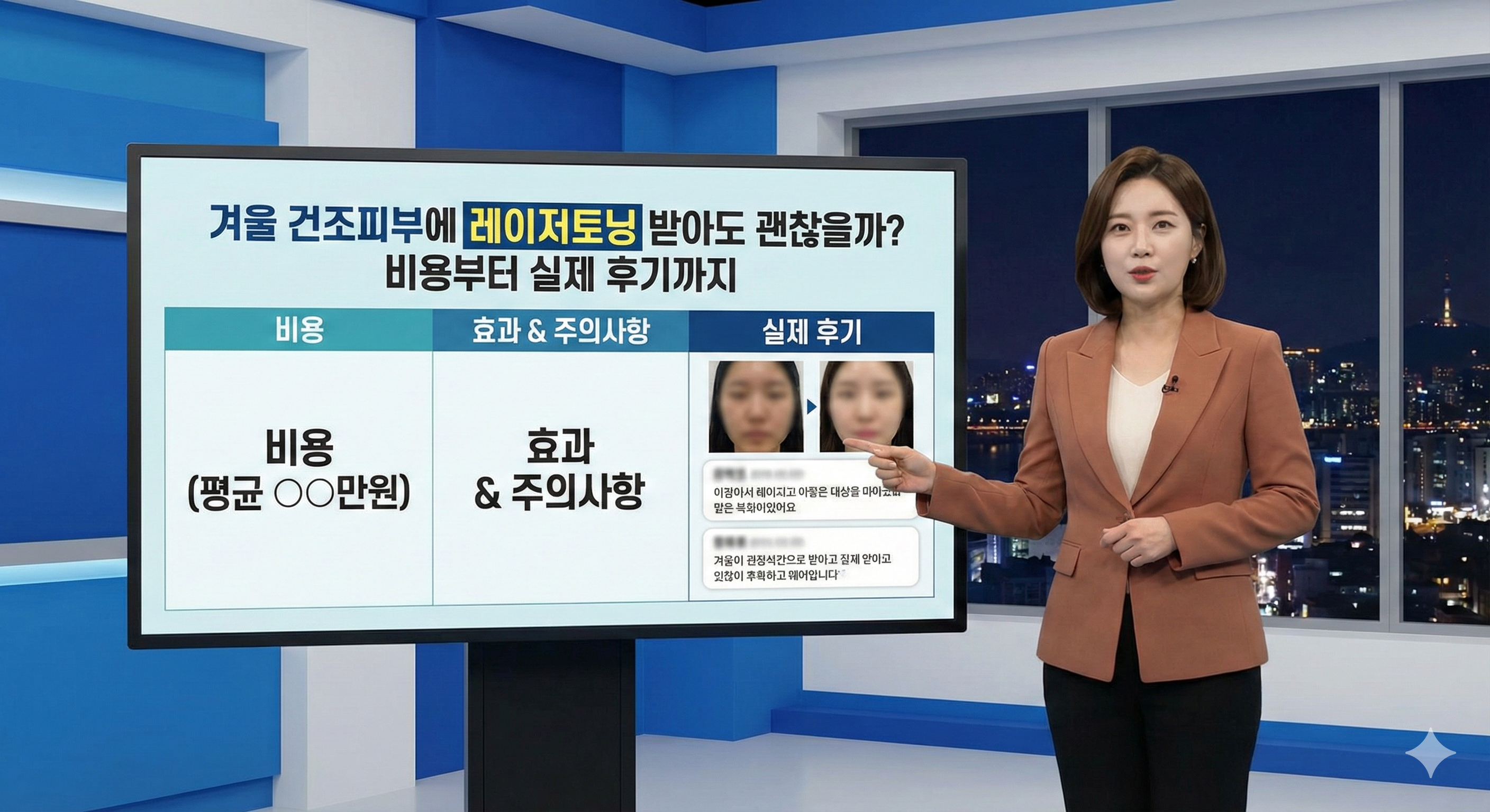 겨울 건조피부에 레이저토닝 받아도 괜찮을까 비용부터 실제 후기까지