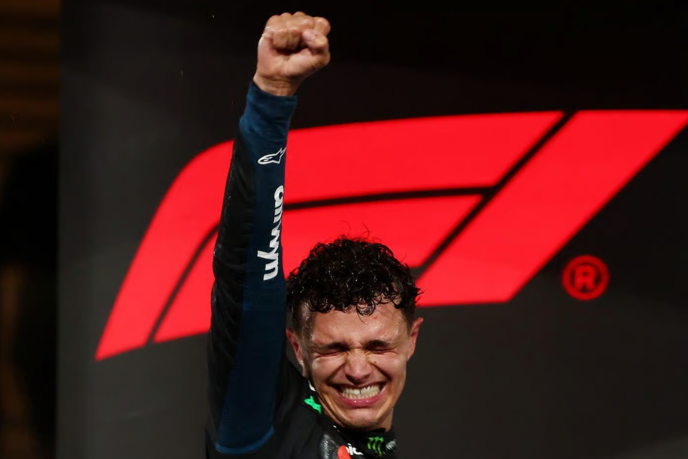 2025 F1 월드 챔피언 랜도 노리스