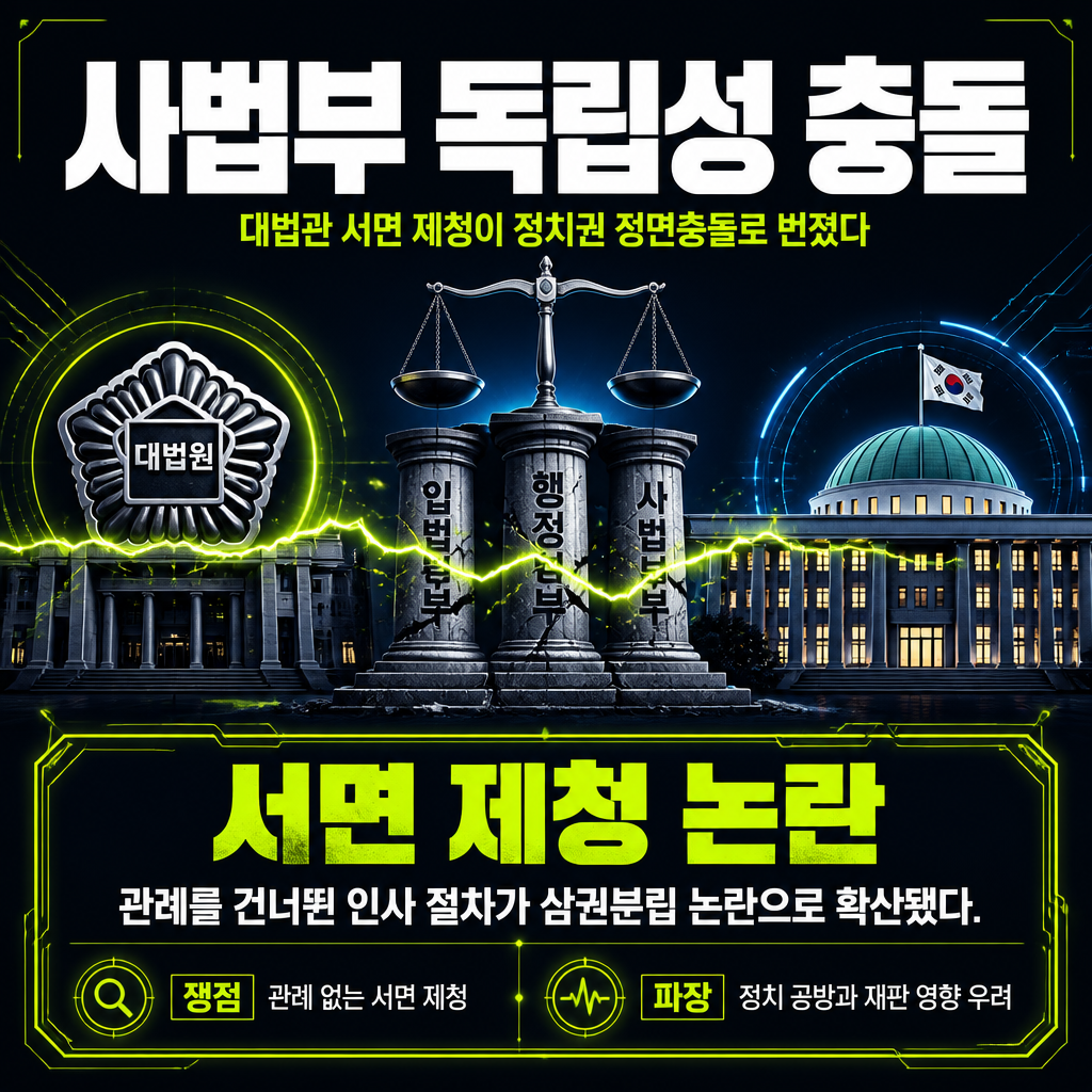 사법부 독립성 충돌