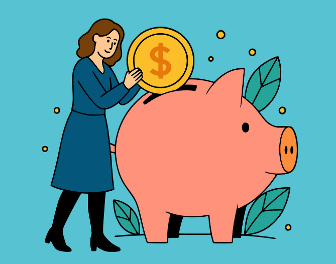 저축 관련 사진